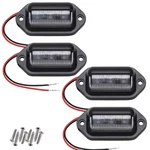 Xinyang 4PCS Amber Yellow Led License Plate Light 12V-24V Dc Waterproof 6-SMD. Fixed Price $19.41.
