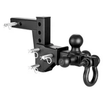 Vevor 2 Receiver Tri-ball Trailer Hitch 6 Drop Towing 10000 Lbs. Fixed Price $94.99.