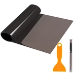 Car Headlight Taillight Tint Film, 2PCS 12 By 48 Inch Self Black. Fixed Price $21.99.