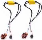 2PCS 3157 4157 T25 Load Fix Hyper Flash, 50W 6 Ohm Resistors For. Fixed Price $21.82.