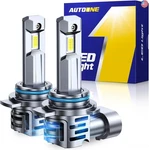 Autoone 9012 Led Bulb, 800% Brighter, 3 Min Quick Install, 20 Years Lifespan,. Fixed Price $63.53.