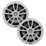 X Infinity 6.5" 2-WAY 225W Marine White Boat Loud Speakers (bulk Packaging). Fixed Price $62.99.