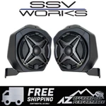 Ssv Works Rear Roll Cage Pods With Speakers 21-UP Ford Bronco Door. Fixed Price $359.99.