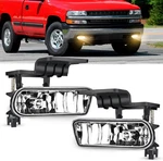 Fog Lights 1999-02 Chevy Silverado 1500 2500 3500, 2000-06 Suburban Tahoe Clear. Fixed Price $52.99.