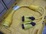 Marinco Eel 50A-125/250V Female To 30A-125V Pigtail Adapter. Fixed Price $99.99.