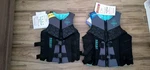 Hyperlite Women Life Vest-coast Guard Approved, Black/aqua, Size S, Nwt.. Fixed Price $52.95.