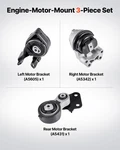 Engine & Transmission Mount Kit Set Of 2007 2014 Ford Edge 3.5L V6. Fixed Price $98.99.