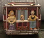 Vintage Lotus San Francisco Cable Car 550 Trolley Cookie Jar. Fixed Price $60.00.