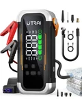 Utrai With Air Compressor, 6000A Battery Jumper Starter.... Fixed Price $112.49.
