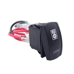 Weisen "stereo" Blue Led Rocker Toggle On/off Switch For Jeep Wrangler Truch Car. Fixed Price $9.44.