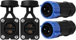 Trolling Motor Plug Receptacle Set, 12V/24V/ 36V/48V For BLUE,2 Pack. Fixed Price $61.59.
