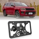 Front Bumper License Plate Mount Compatible With Jeep Grand Cherokee L/4XE (w.... Fixed Price $91.00.