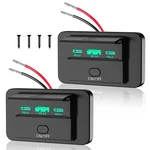 2PCS Ports 12V Rv Usb Outlet 90W, Dual PD3.0 Type-c Quick Charge 72W & .... Fixed Price $18.57.