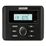 Kicker KMC3, Weather-resistant Square Media Center W/bluetooth (46KMC3). Fixed Price $229.99.