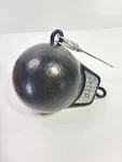 Pacific Reef Coated 8LBS Ball-style-with-fin Spear Fish Sinker Downrigger Weight. Fixed Price $33.75.