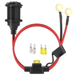 Dongge 12V/24V Fixed Thread Cigarette Lighter Socket Extension Ft,. Fixed Price $11.88.