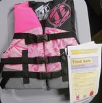 Jetpilot Nos Pink Youth Pfd Personal Floating Device Vest WJP-15242-PK-YT. Fixed Price $32.99.