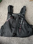 Zeraty Adult Swim Jacket Sporty Kayak Series (black) Size M/l All Water Sports. Fixed Price $35.00.