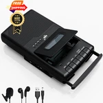 Portable Cassette Player,digital Recorder Tape Black. Fixed Price $50.98.