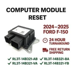 2024-2025 Ford F150 RL3T-14B321-BA Va Yb Ab Module Reset Service Mail-in. Fixed Price $177.99.