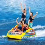 Wow Sports Extreme Quad 4-PERSON Towable Tube Free Shipping. Fixed Price $499.99.