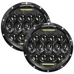 VI9000 7 Inch Led Headlight H6024 Round, BLACK(3 Modes). Fixed Price $95.24.