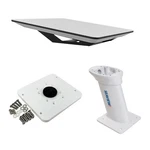 Kvh Gen 2 Starlink Flat Panel Kit W/ 10" Seaview Pedestal. Fixed Price $1801.04.