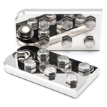 Pair Ill Customz 6 Spot Flat Lug Style Battery Terminal Blocks Bolt Use Only. Fixed Price $27.99.