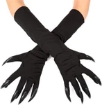 Halloween Cat Claw Long Nail Gloves Elbow Witch Cosplay Costume. Fixed Price $6.89.