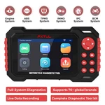 OBD2 Motorcycle Diagnostic Tool Full System Scanner Fit For Yamaha Honda Bmw Sym. Fixed Price $459.99.