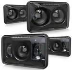 Audexen 4X6 Inch Led Headlights For Kenworth T800 T600 & Peterbilt 379, 60W R.... Fixed Price $186.49.