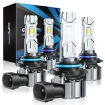 Marsauto 9005/HB3 9006/HB4 Bulbs Combo, 800% Bright 6500K Cool White S6 .... Fixed Price $120.00.