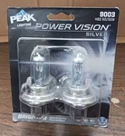 Peak Lighting Power Vision Silver Halogen Headlamp 9003 HB2 60/55W ***2 Pack***. Fixed Price $19.99.