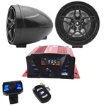 Xyc 12V Motorcycle Waterproof Fm Usb 4 Channel 3 Inch Utv Atv Bluetooth Ampli.... Fixed Price $81.31.