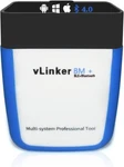 Vgate Vlinker Bm+ Bt 4.0 OBD2 Diagnostic Scanner Tool Bimmercode For Ios Android. Fixed Price $34.77.