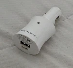 White Car Charger To Usb Adapter Dynex DX-IPDC2. Fixed Price $7.25.