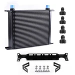 Zhsymx AN10 30 Row Oil Cooler Stacked Plate Engine Trans Aluminum Black. Fixed Price $84.99.