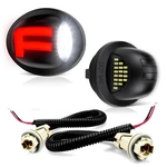 D-lumina Led License Plate Tag Lamp F-shaped Red Strip. Fixed Price $33.52.