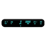 Intellitronix DP10002T Led Digital 6-GAUGE Panel Kit, Teal. Fixed Price $449.22.