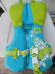 Obrien Infant Nylon Life Jacket Coast Guard Approved Blue/lime - 30 Lbs. Fixed Price $15.89.