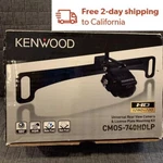 Kenwood CMOS-740HDLP Backup Camera With License Plate Bracket New In Box. Fixed Price $225.99.