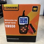Konnwei KW650 Car Motorcycle Battery Tester 6V 12V Auto Analyzer 100. Fixed Price $52.24.