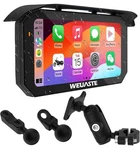 Wireless Motorcycle Carplay Android Auto 6.25" Touch Screen Gps Navigation. Fixed Price $87.00.