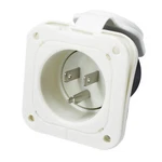 X-haibei 15A 125V Ac Power Inlet Pole -3 Wire Nema 5-15P Plug Rv White. Fixed Price $25.69.