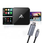 Autosky Carplay Tv Adapter + Hdmi Cable Combo Stream Apps, Movies, Black. Fixed Price $99.74.