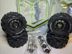 4 Louise Rc LT3276X Mt-mcross Sport 1/8 Monster Truck Tires & 1/2 Offset 17MM. Fixed Price $124.99.