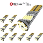Jtech 10X T10 15-SMD Canbus Xenon White Led Car Light Bulb 194 168 2825 W5W. Fixed Price $10.99.
