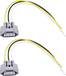 Hisport 3-WIRE Front Turn Signal Wiring Connector Plug Pigtail Harness Comp. Fixed Price $19.78.