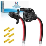 Mictuning Heavy Duty Marine Boat Trolling Motor Plug & Socket 12/24V 8AWG 2-WIRE. Fixed Price $24.57.