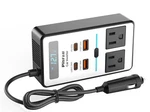 200W Car Power Inverter 12V To 110V Ac With Usb-c And Fast Charger. Fixed Price $38.47.